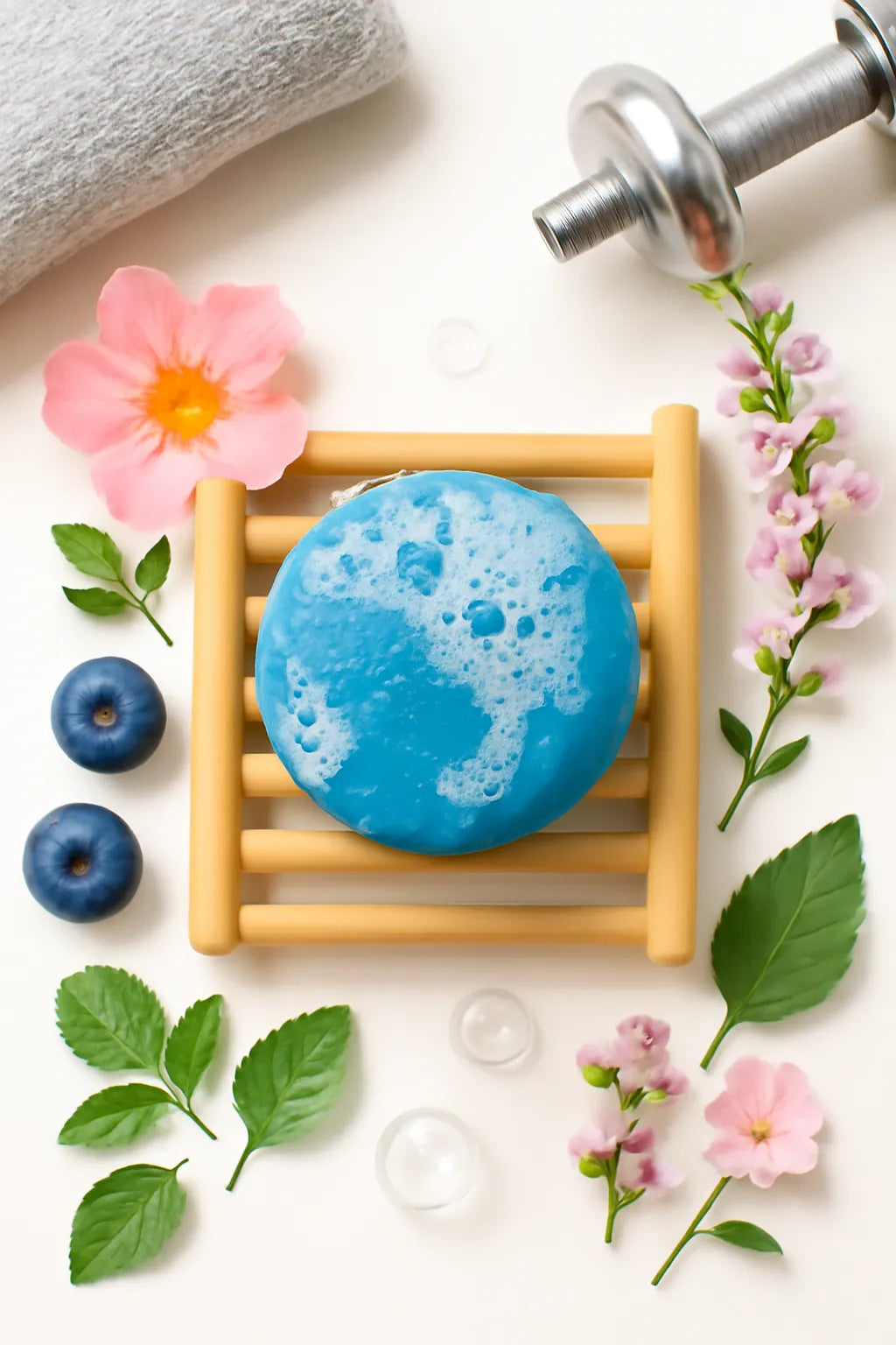 Gym Buddy Hard Shampoo Bar - Hair that Hustles