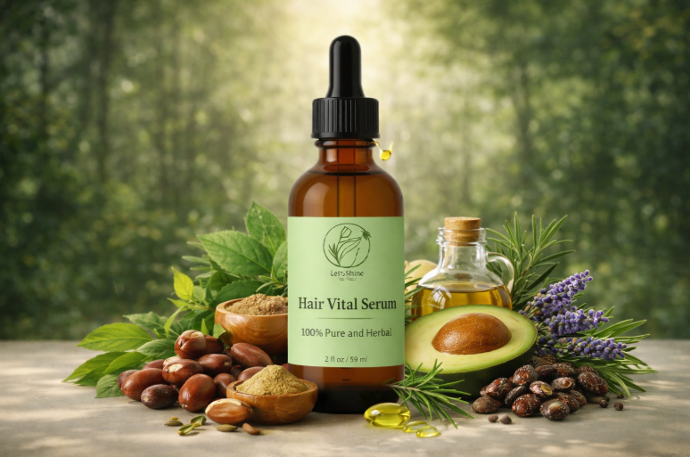 natural hair serum
