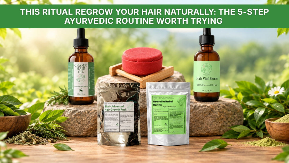 This Ritual Regrow Your Hair Naturally: The 5-Step Ayurvedic Routine Worth Trying
