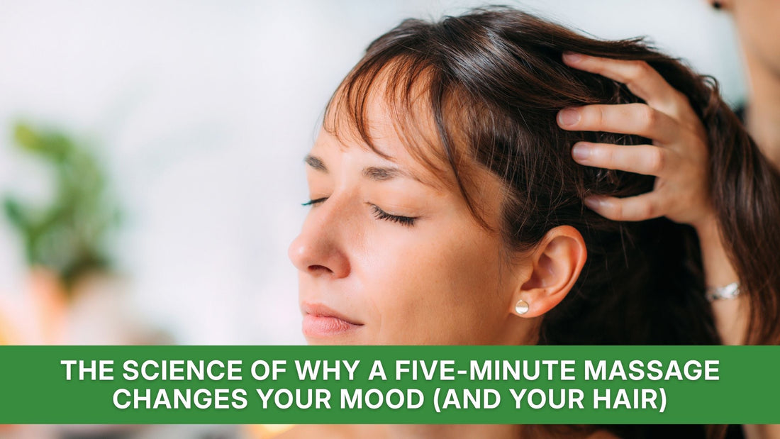 The Science of Why a Five-Minute Massage Changes Your Mood (and Your Hair)
