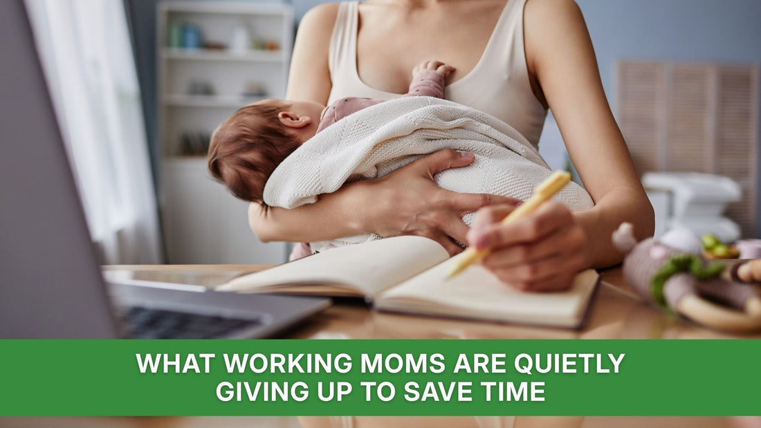 What Working Moms Are Quietly Giving Up to Save Time