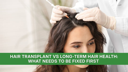 Hair Transplant vs Long-Term Hair Health: What Needs to Be Fixed First