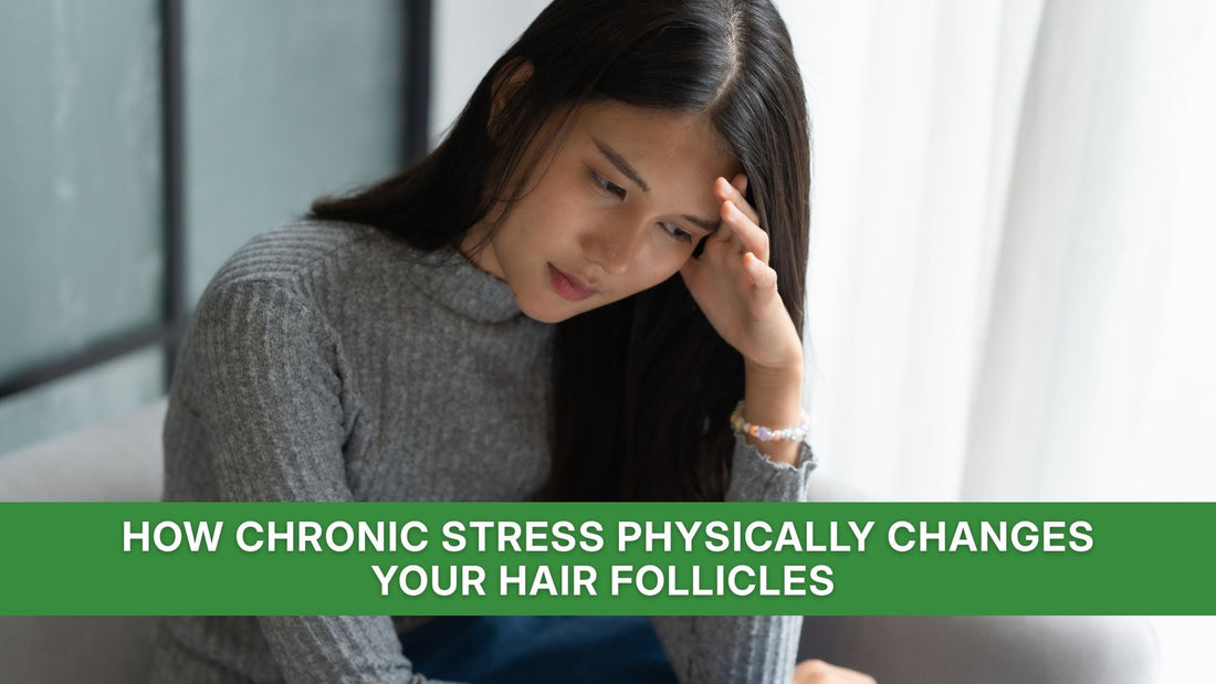 How Chronic Stress Physically Changes Your Hair Follicles