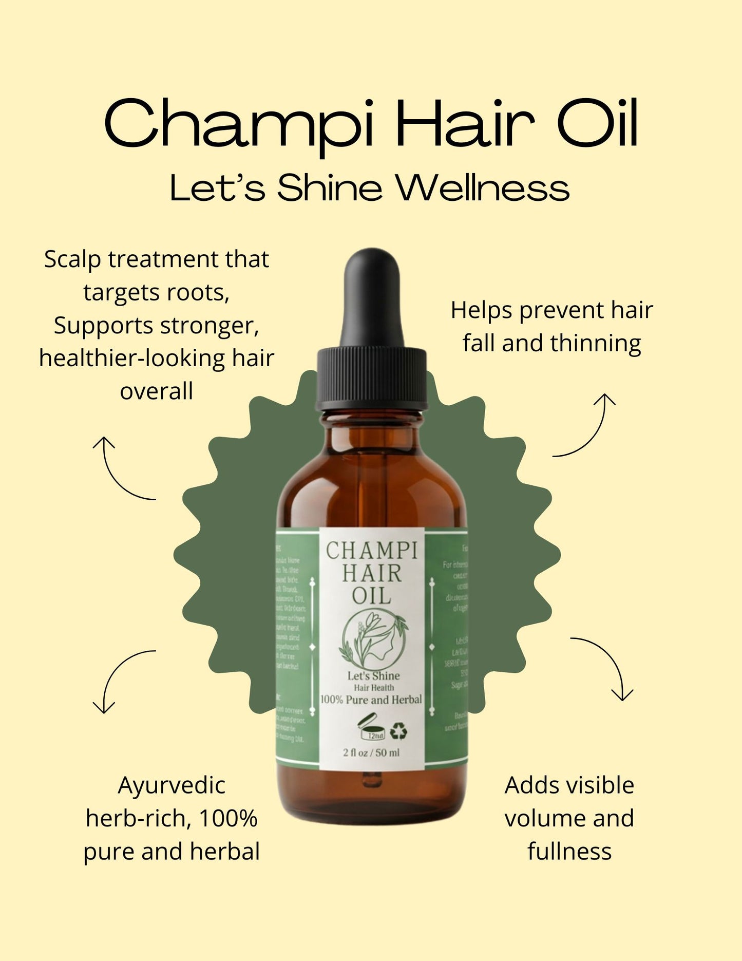 Ayurvedic Champi Hair Oil