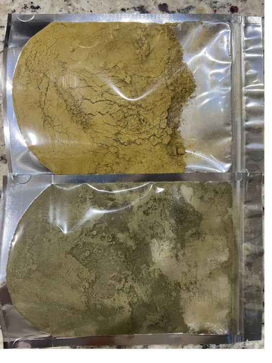 Herbal hair color powder sachets