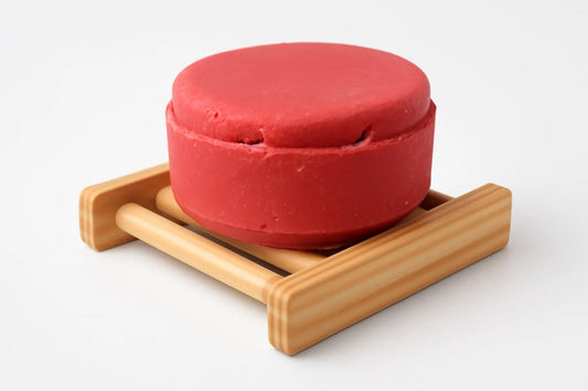Natural solid shampoo bar
