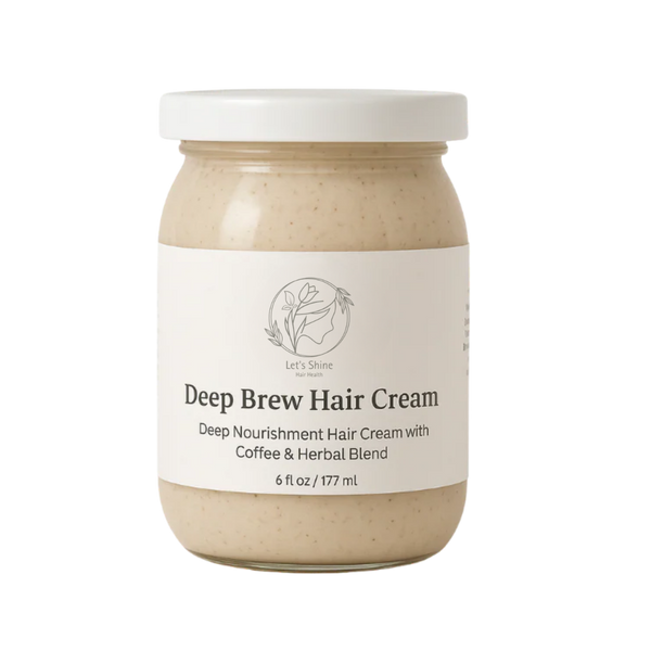 Deep Brew Hair Cream for Frizz Control & Deep Nourishment