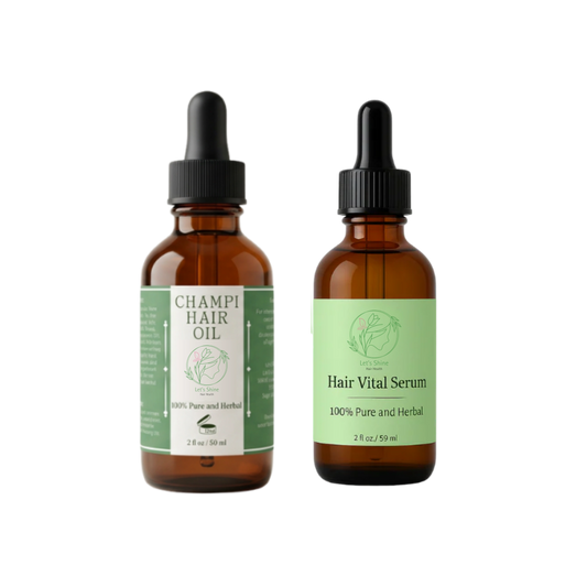 Glow Duo hair care products by Lets Shine Wellness