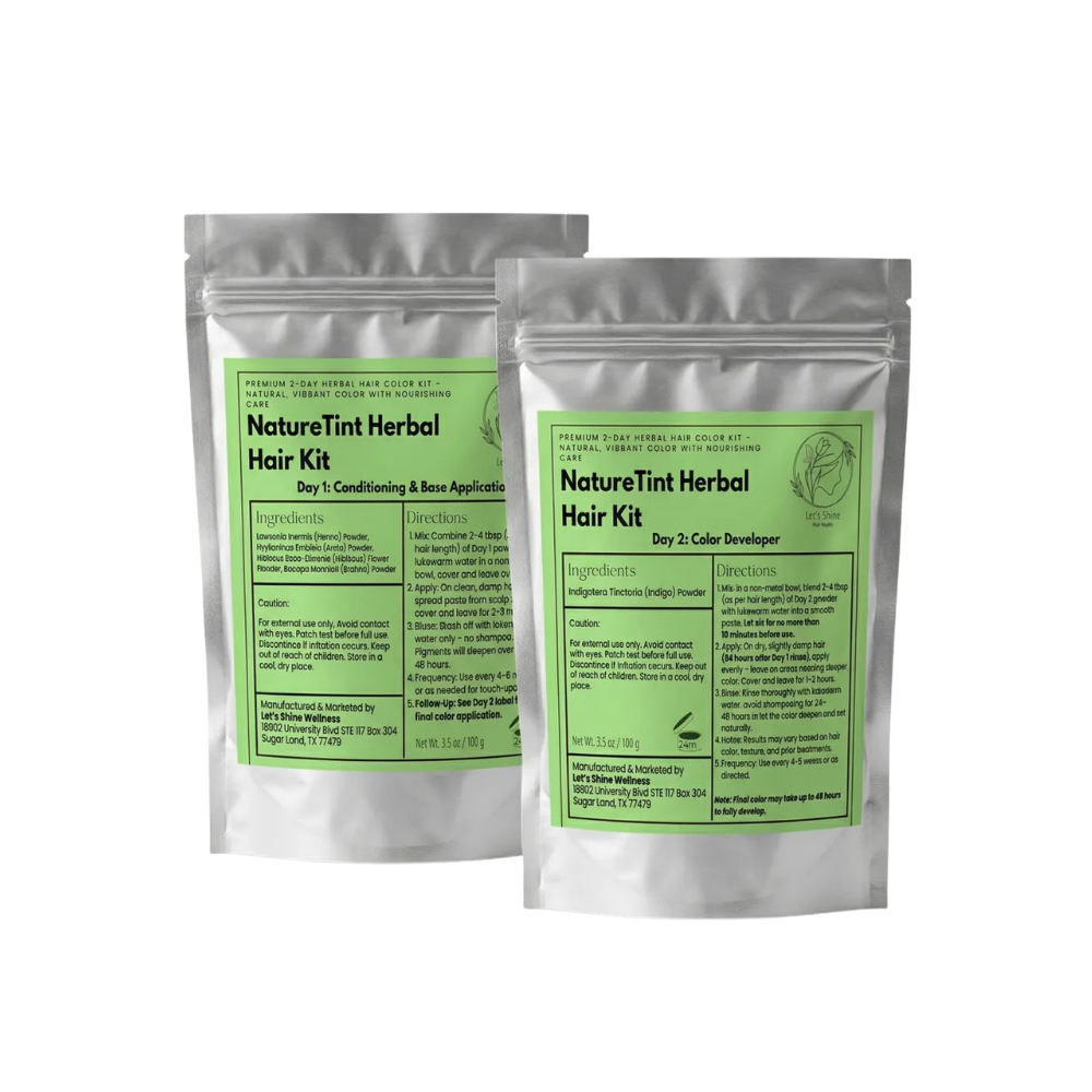 NatureTint Herbal Hair Kit Day-2 - Hair Color